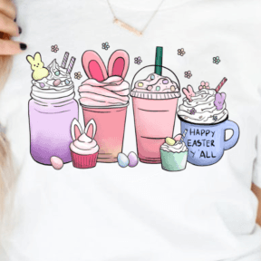 Happy Easter Y'all Coffee M32 -  DTF