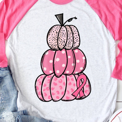 Breast Cancer Pumpkins - DTF