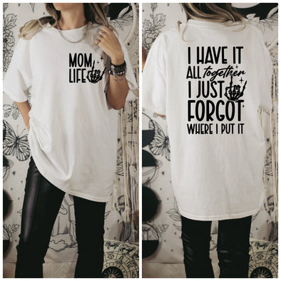 Mom Life PATCH PREORDER - DTF Transfer