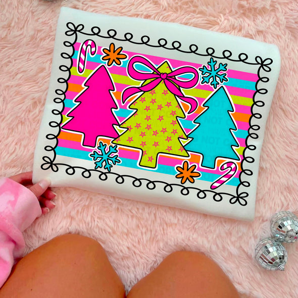 Neon Christmas Tree’s - DTF Transfer
