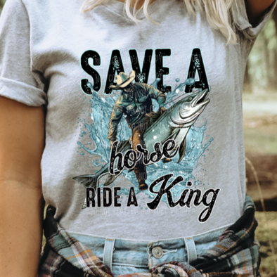 Save A Horse Ride A King - DTF Transfer