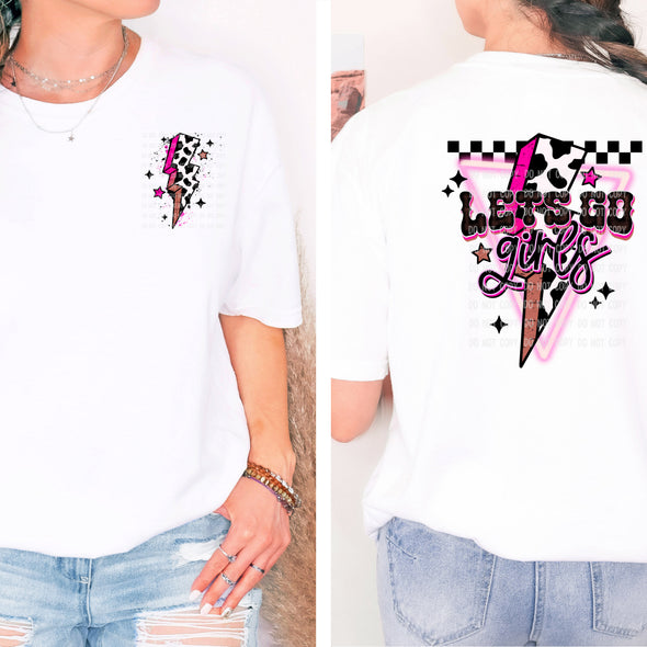 Let's Go Girls SET - DTF Transfer