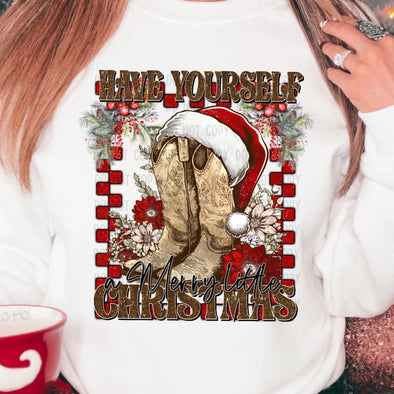 Have Yourself A Merry Little Christmas - DTF Transfer