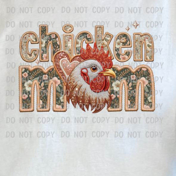 Chicken Mom M18 -DTF