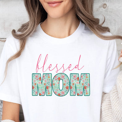 Blessed Mom - DTF Transfer