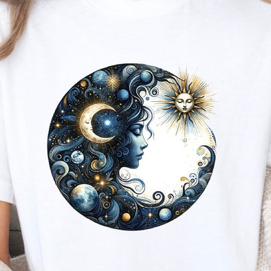 Moon Sun Goddess - DTF Transfer