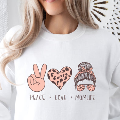 Peace Love Momlife- DTF Transfer