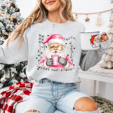 Beaded Santa - DTF Transfer