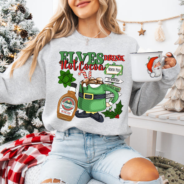 It's an Elf Hot Cocoa - DTF Transfer