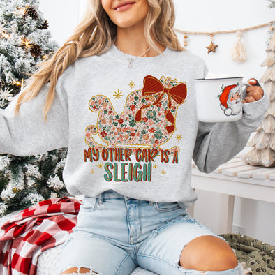 My Other Car Is a Sleigh- DTF Transfer