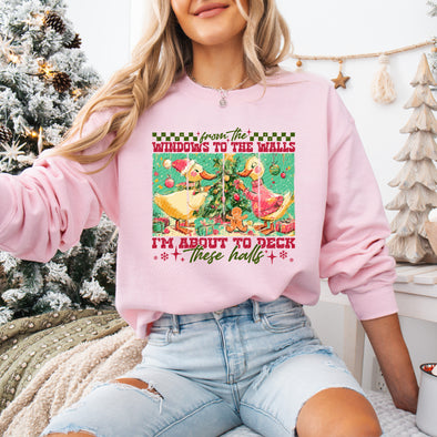 I'm about to deck these halls ducks- DTF Transfer