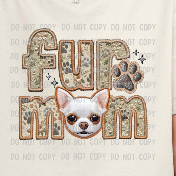 Fur Mom Chihuahua  M2 - DTF