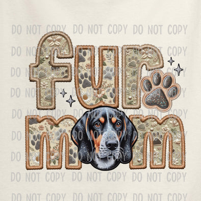 Fur Mom BlueTick Coonhound M1 - DTF