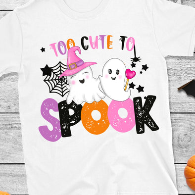 Too Cute To Spook Ghost - DTF