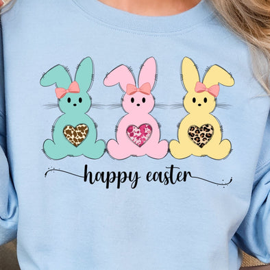 Three Easter Bunnies - DTF
