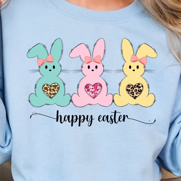 Three Easter Bunnies - DTF