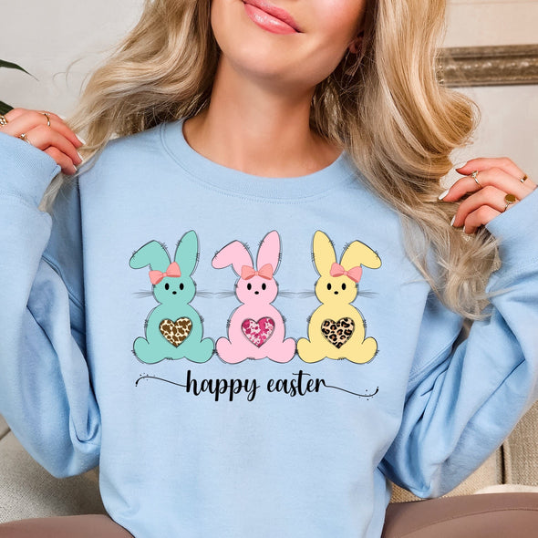 Three Easter Bunnies - DTF