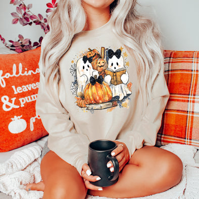 Ghost Book Lover - DTF Transfer