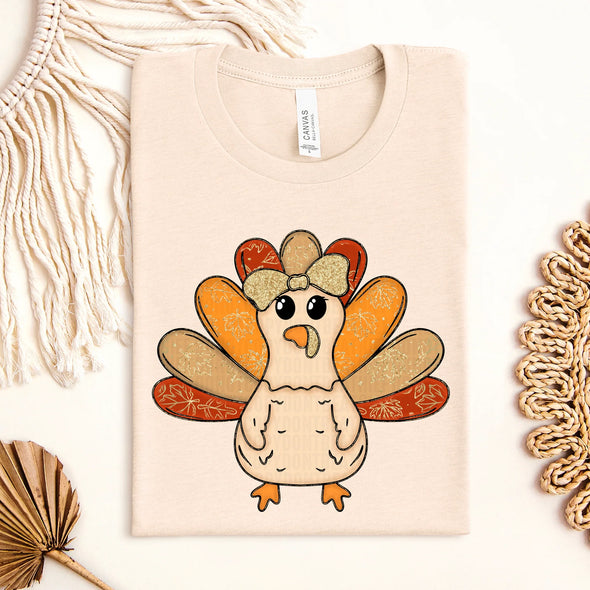 Glitter Turkey - DTF