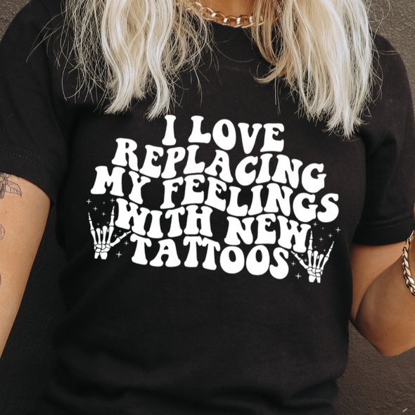 New Tattoos -  Screen Print Transfer
