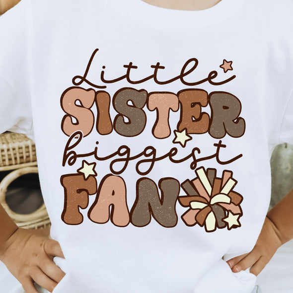 Little Sister Biggest Fan - DTF