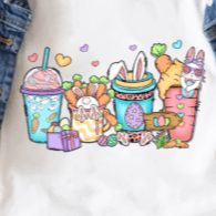 Happy Easter Coffee M31 - DTF