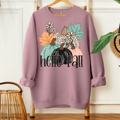 Hello Fall Pumpkins - DTF