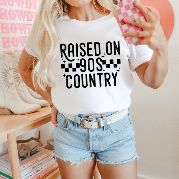 Raised on 90s Country -  Screen Print Transfer