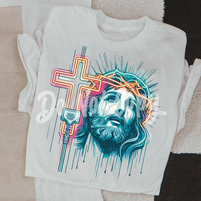 Jesus Neon Sign - DTF
