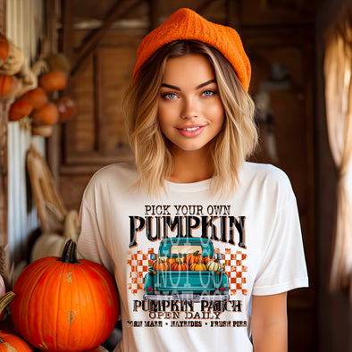 Pick Your Own Pumpkin -  DTF Transfer