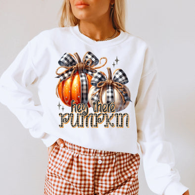HEY THERE PUMPKIN -  DTF Transfer