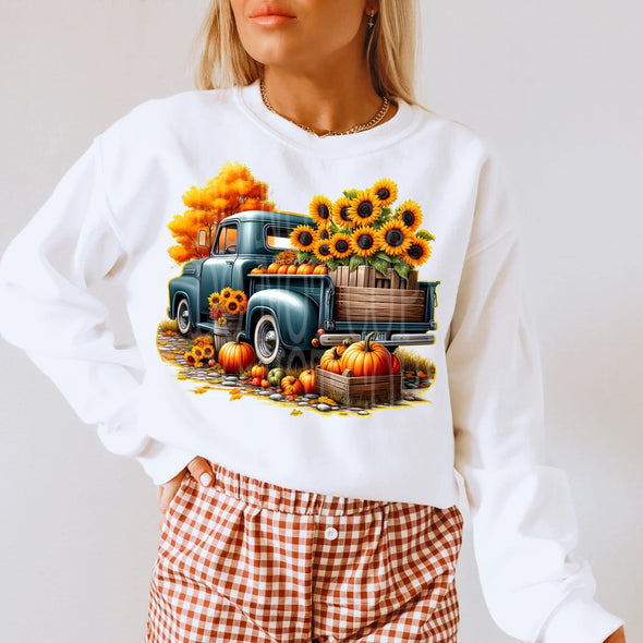 SUNFLOWER TRUCK -  DTF Transfer