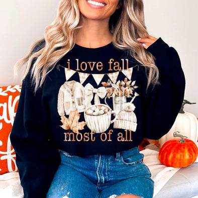 I LOVE FALL -  DTF Transfer