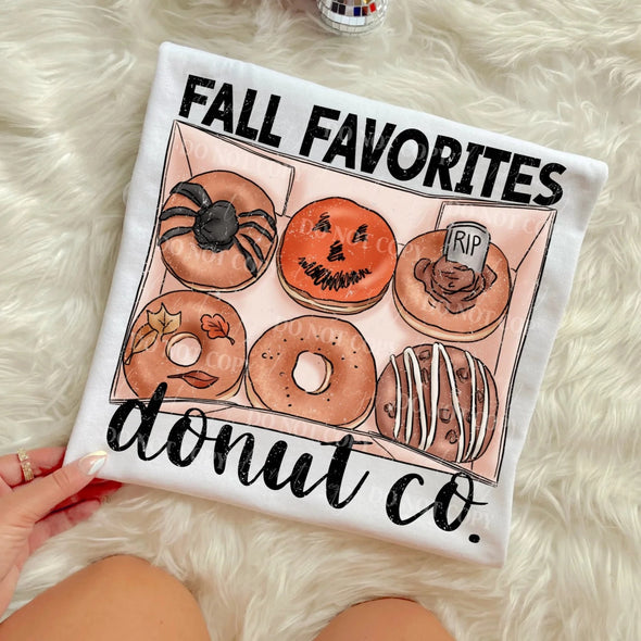 Fall Favorites Donut Co. - DTF