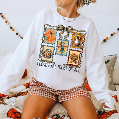 I LOVE FALL MOST OF ALL STAMPS - DTF Transfer