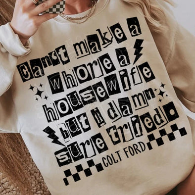 Whore A Housewife  - DTF