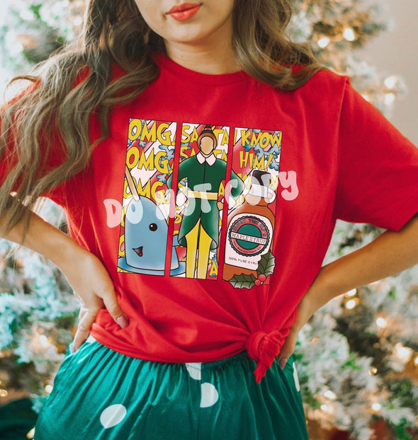 Omg Santa I know Him! - DTF Transfer