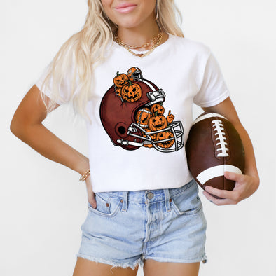 Pumpkin Helmet - DTF Transfer