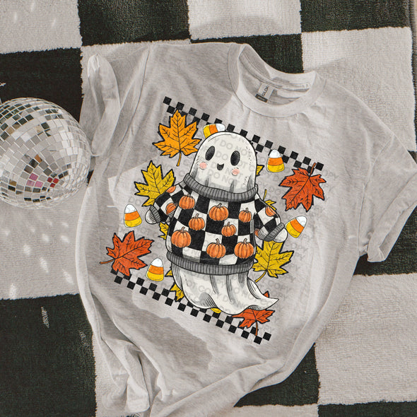 Candy Corn Ghost - DTF Transfer