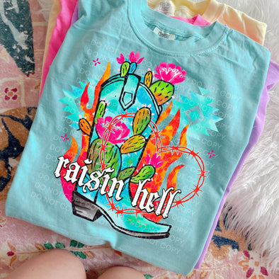 Raisin Hell - DTF Transfer