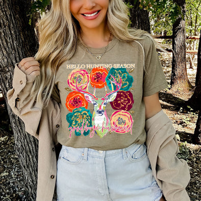Hello Hunting Season Goodbye Husband - DTF Transfer