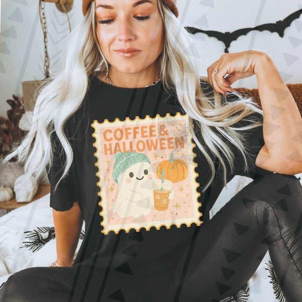 Coffee & Halloween - DTF Transfer