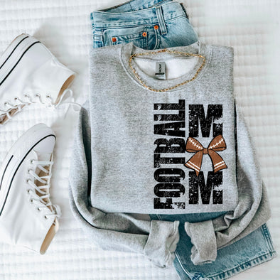 Football Mom Bow - DTF Transfer