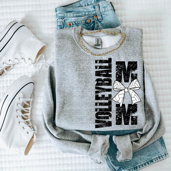 Volleyball Mom Bow - DTF Transfer