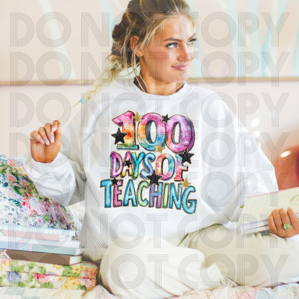 100 Days of Teaching - DTF