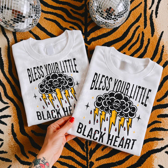 Bless Your Little Black Heart - DTF Transfer