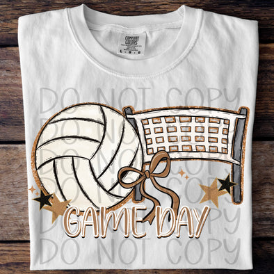 Game Day Volleyball - DTF Transfer