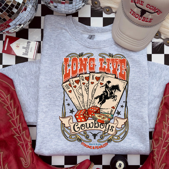 Long Live Cowboys -  DTF Transfer