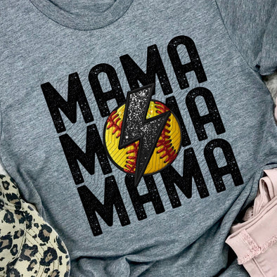 Softball Mama -  DTF