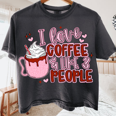 I Love Coffee - DTF Transfer